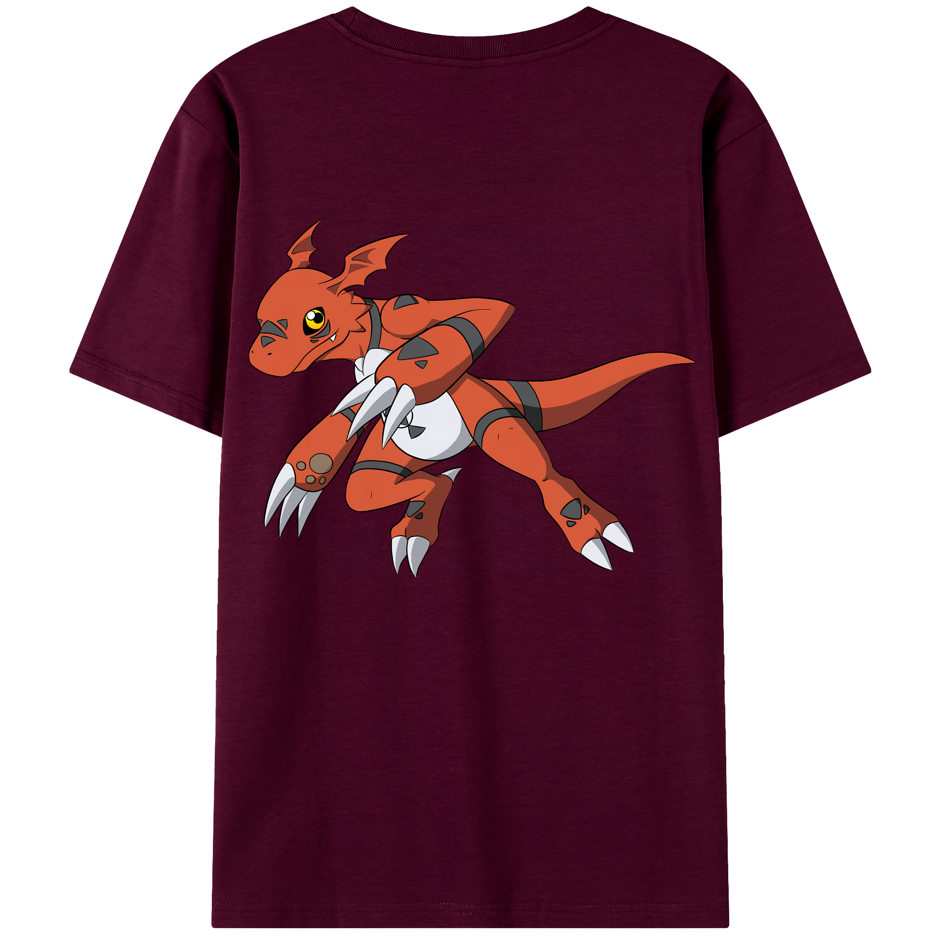 （画像用） Digimon デジタルモンスター/デジモン レディース半袖Tシャツ(バックプリント)